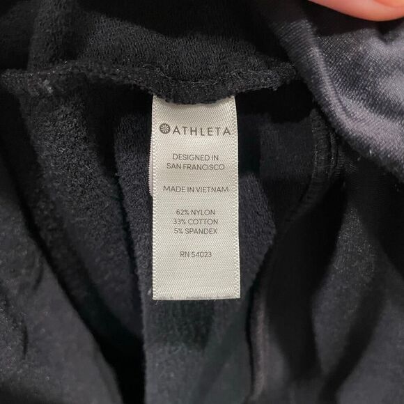 Athleta Black Snappy Long Sleeve Tunic Dress - Size: Small - Picture 11 of 11